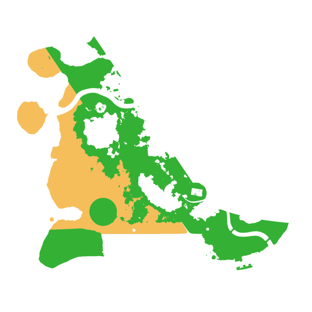 Biome Rust Map: Procedural Map, Size: 3000, Seed: 384567123