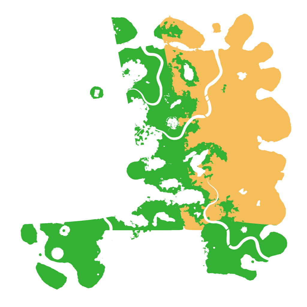 Biome Rust Map: Procedural Map, Size: 4500, Seed: 716785288
