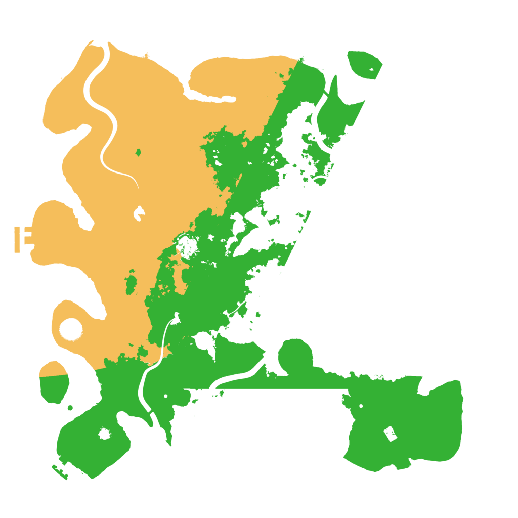 Biome Rust Map: Procedural Map, Size: 4000, Seed: 1027199872