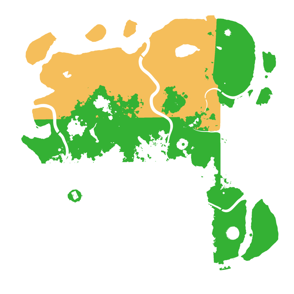 Biome Rust Map: Procedural Map, Size: 4000, Seed: 730441336