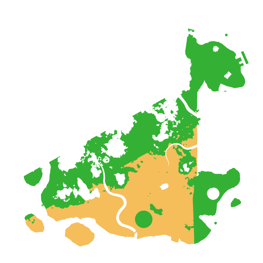 Biome Rust Map: Procedural Map, Size: 4000, Seed: 1171120762