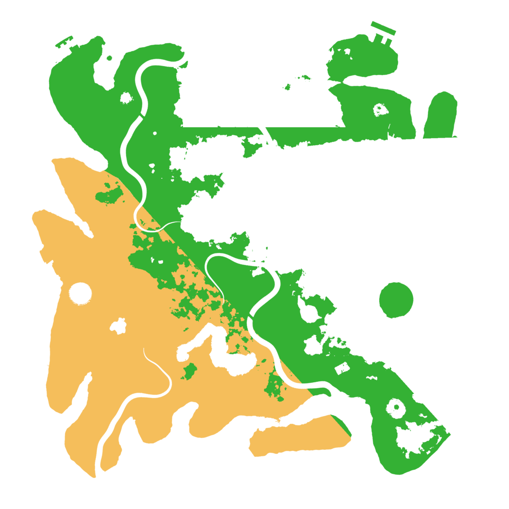Biome Rust Map: Procedural Map, Size: 4000, Seed: 1040128156
