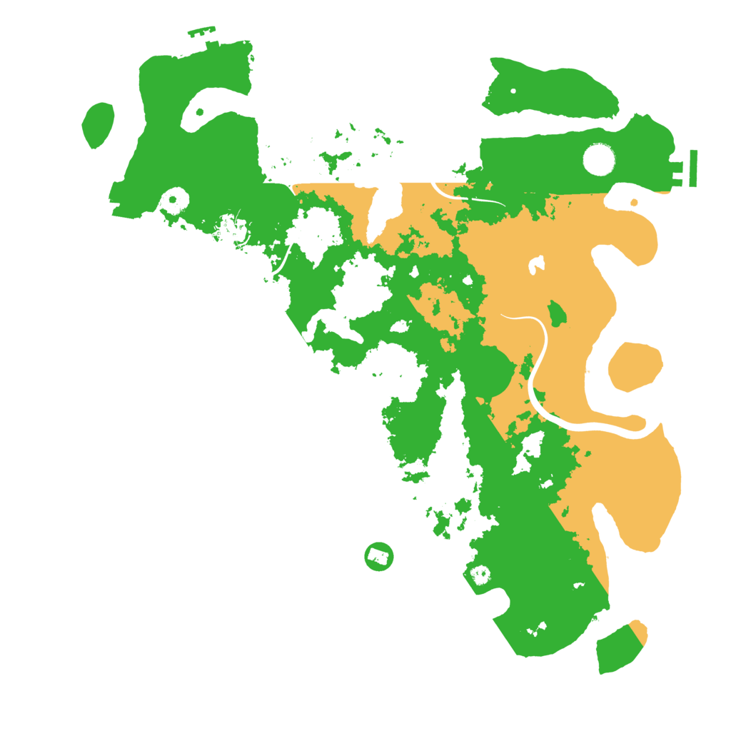 Biome Rust Map: Procedural Map, Size: 4000, Seed: 90071813