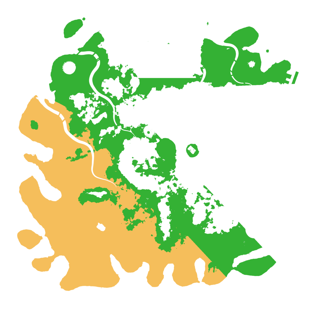 Biome Rust Map: Procedural Map, Size: 4250, Seed: 390905339