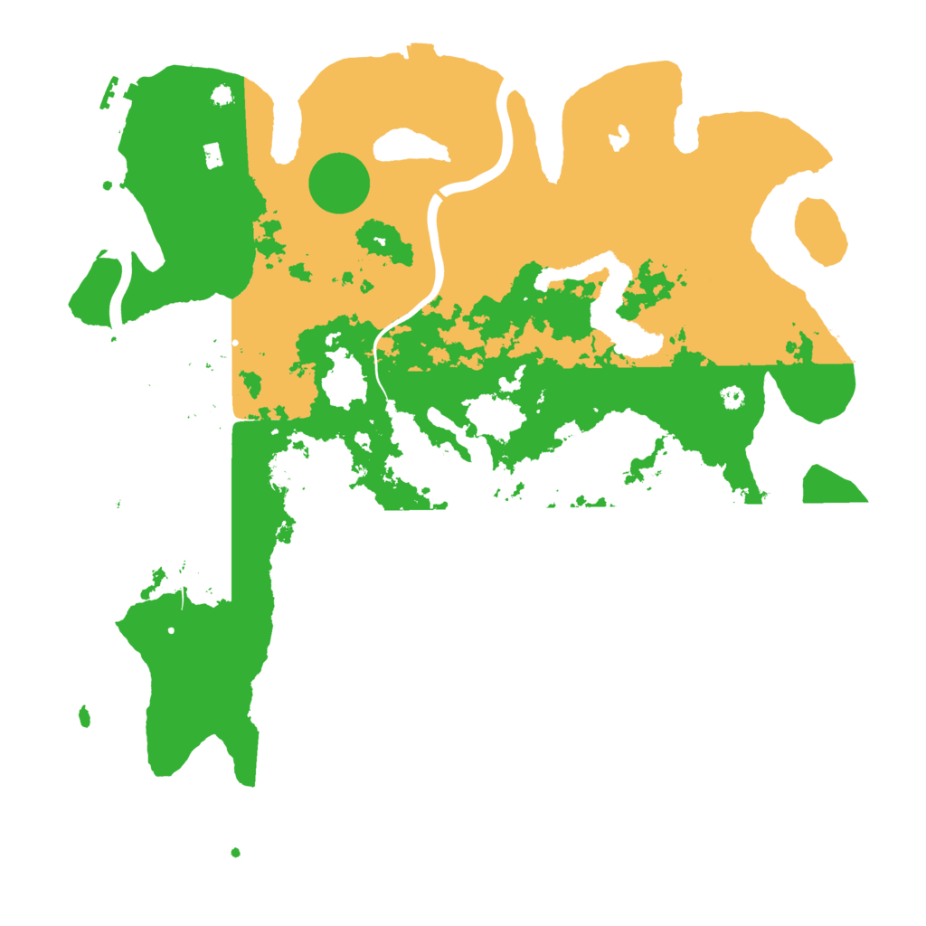 Biome Rust Map: Procedural Map, Size: 4000, Seed: 178862