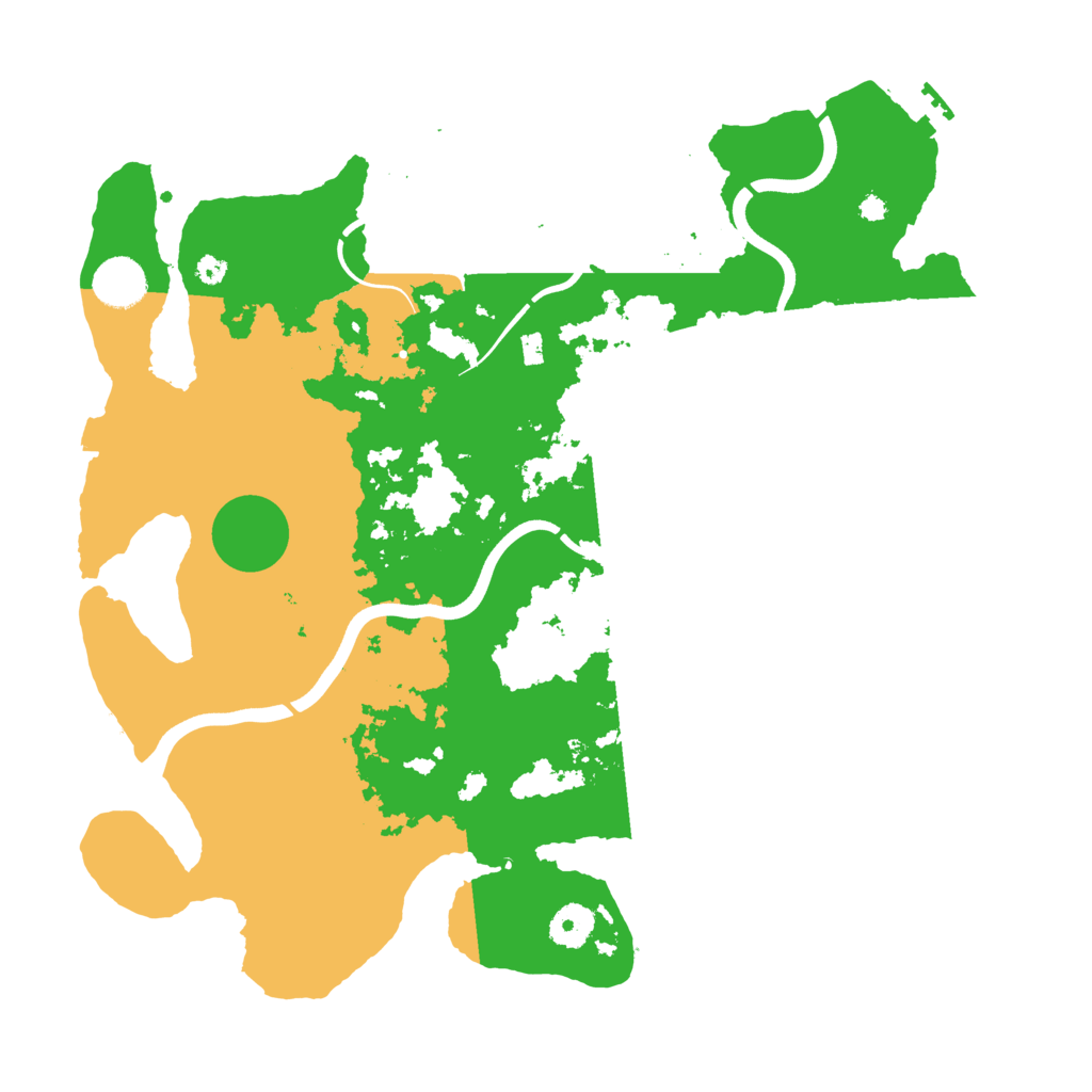 Biome Rust Map: Procedural Map, Size: 3750, Seed: 668159548