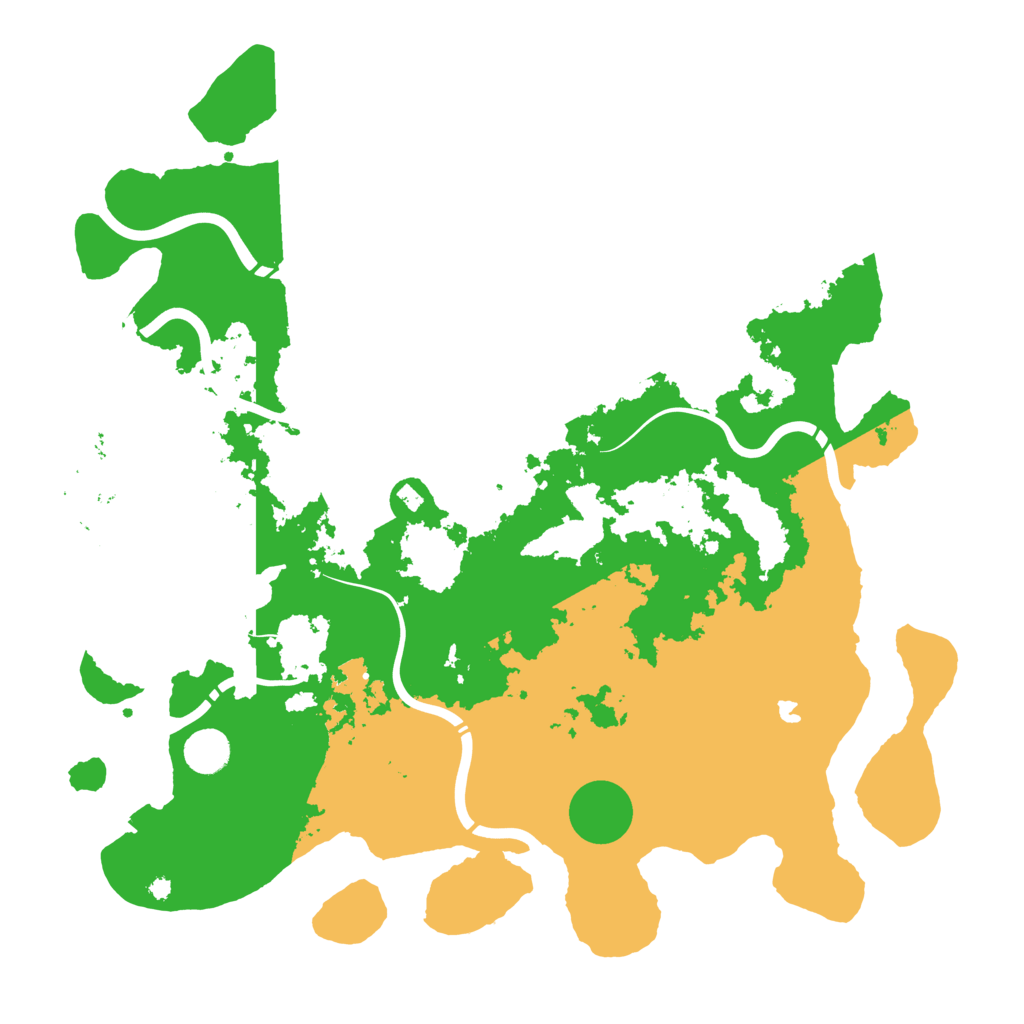 Biome Rust Map: Procedural Map, Size: 4250, Seed: 1871736016