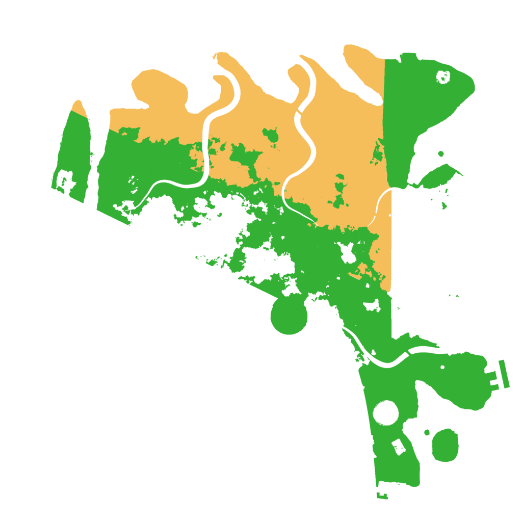 Biome Rust Map: Procedural Map, Size: 3750, Seed: 836148800