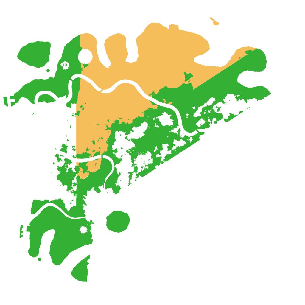 Biome Rust Map: Procedural Map, Size: 3750, Seed: 1854028544