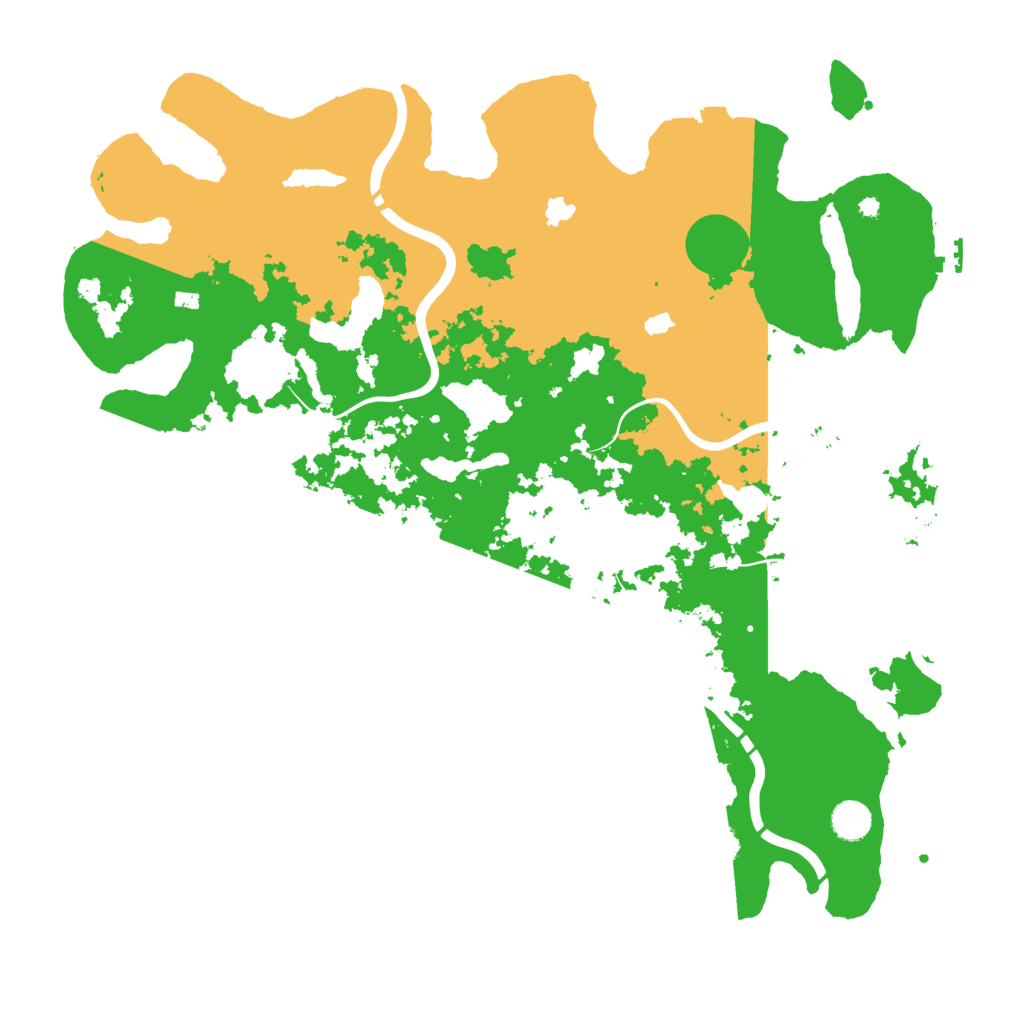 Biome Rust Map: Procedural Map, Size: 4500, Seed: 1772211260