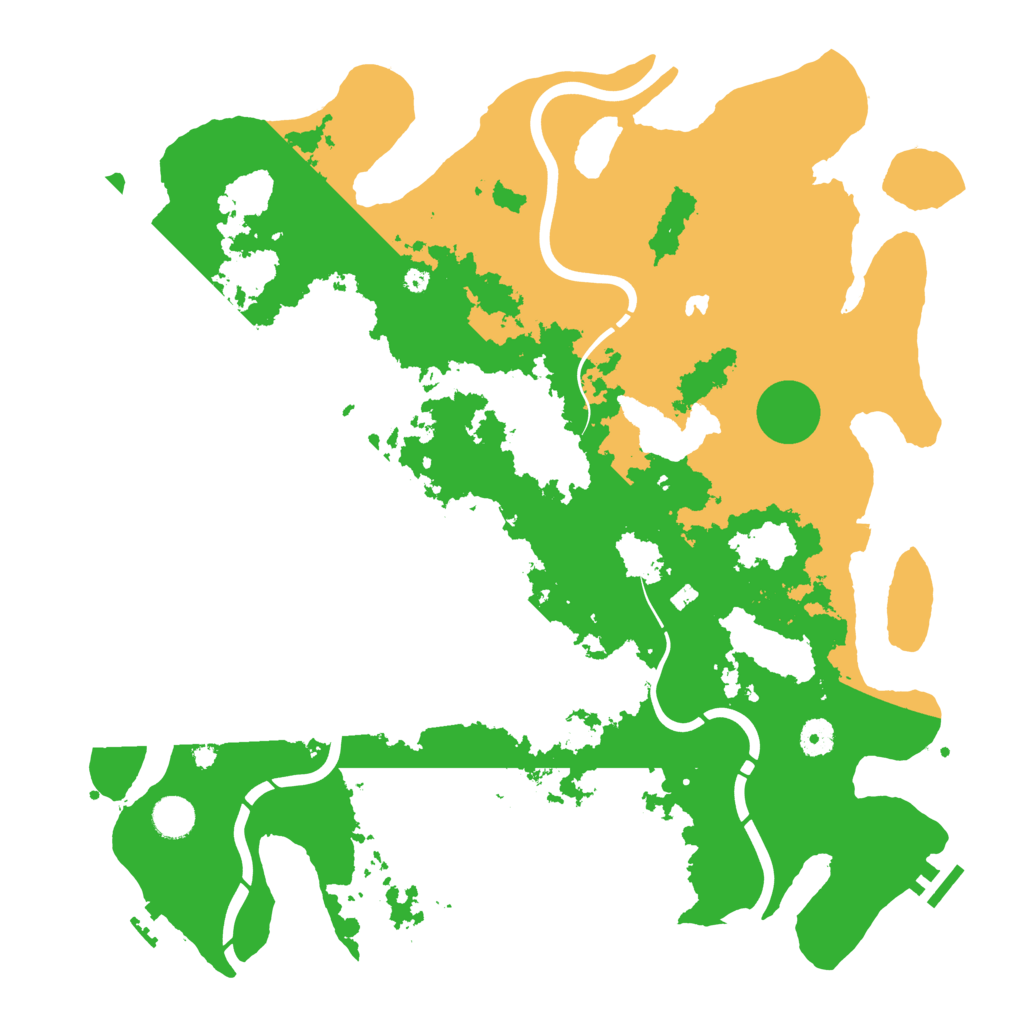 Biome Rust Map: Procedural Map, Size: 4250, Seed: 1637566040