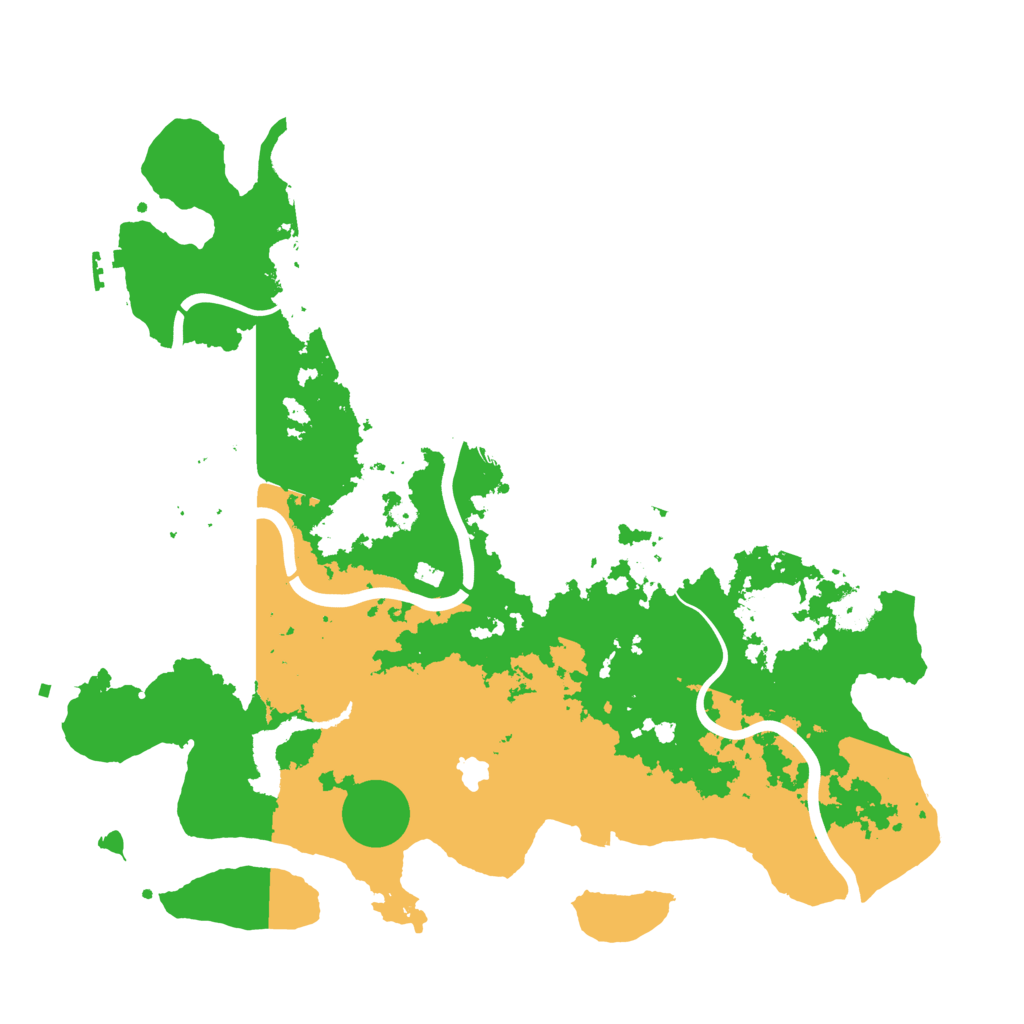 Biome Rust Map: Procedural Map, Size: 4000, Seed: 6798342