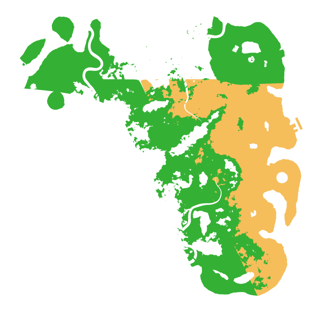 Biome Rust Map: Procedural Map, Size: 5000, Seed: 1770438575