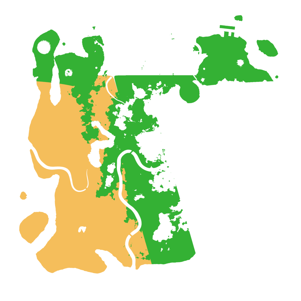 Biome Rust Map: Procedural Map, Size: 4000, Seed: 89346548