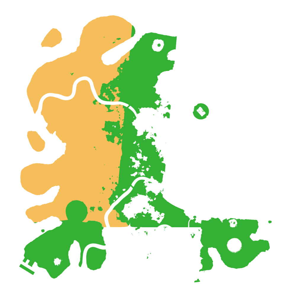 Biome Rust Map: Procedural Map, Size: 3750, Seed: 460897762