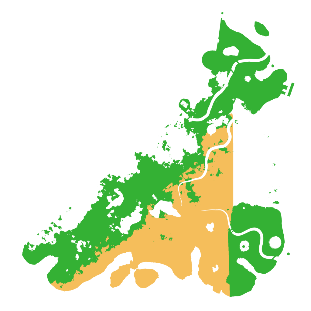 Biome Rust Map: Procedural Map, Size: 4500, Seed: 1731299738
