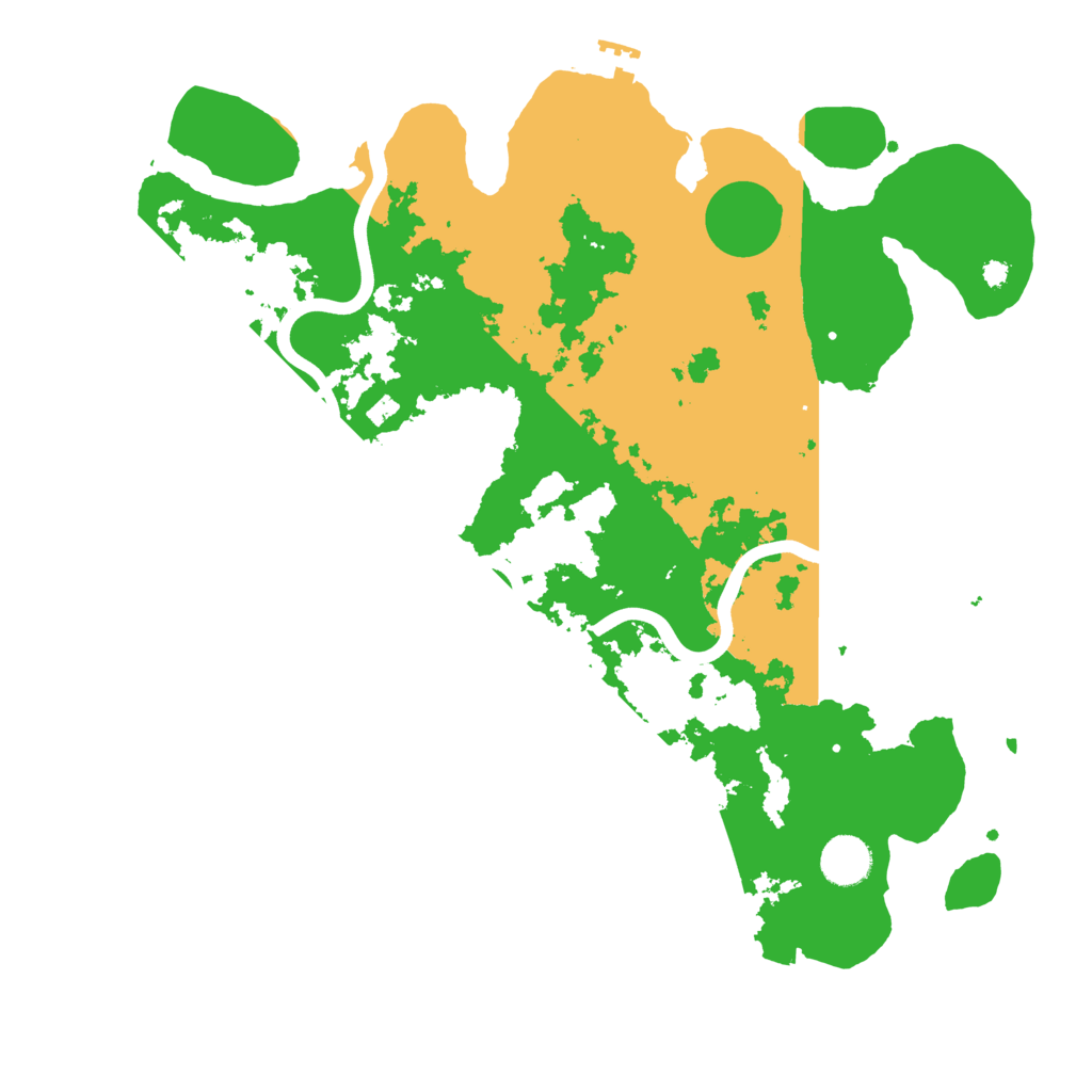 Biome Rust Map: Procedural Map, Size: 3800, Seed: 1828946720