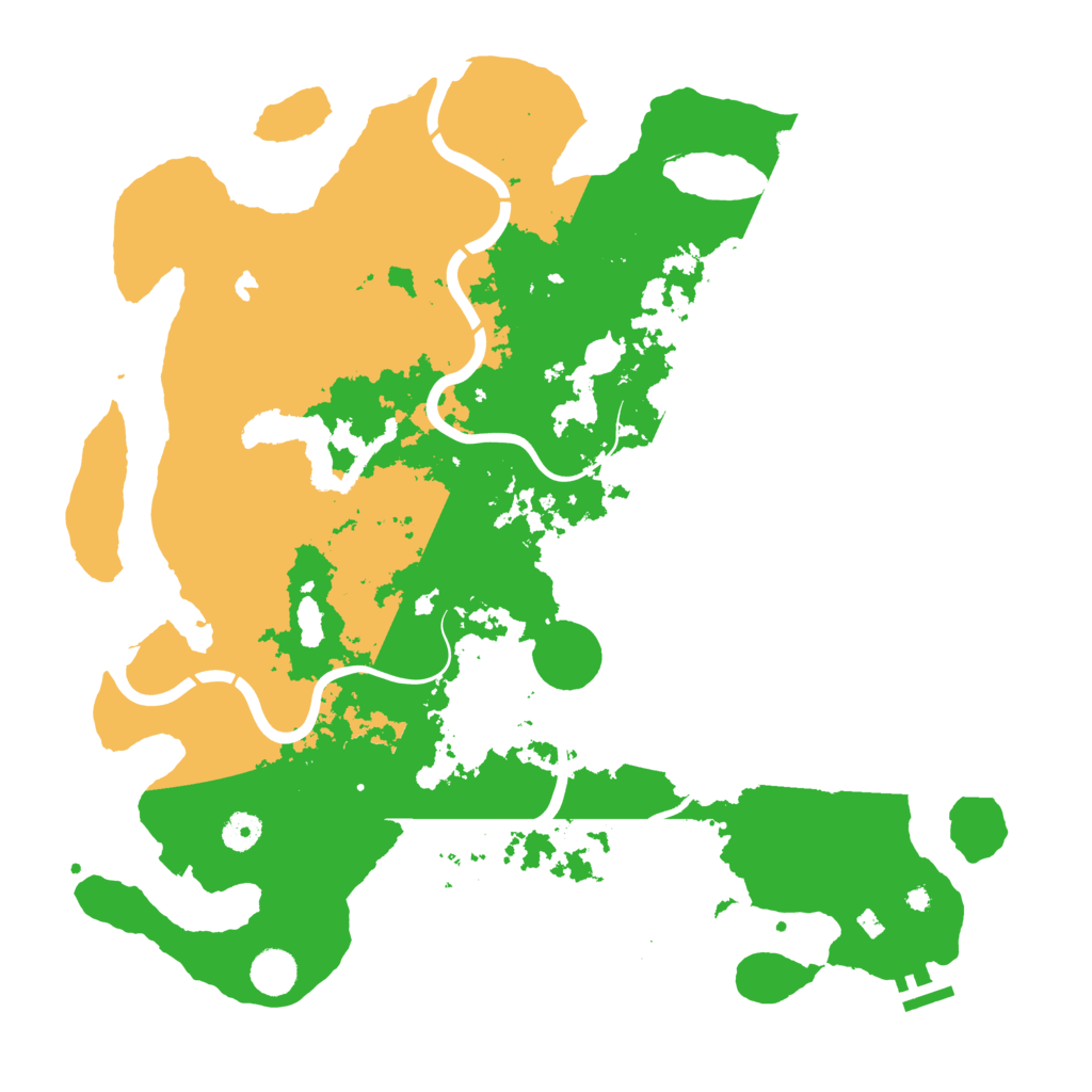 Biome Rust Map: Procedural Map, Size: 4250, Seed: 1925021621