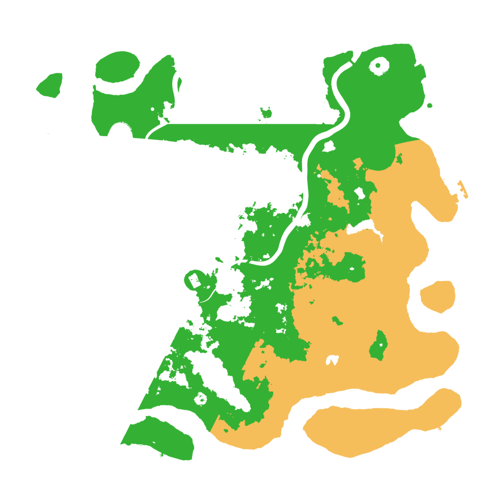 Biome Rust Map: Procedural Map, Size: 4000, Seed: 2100625565