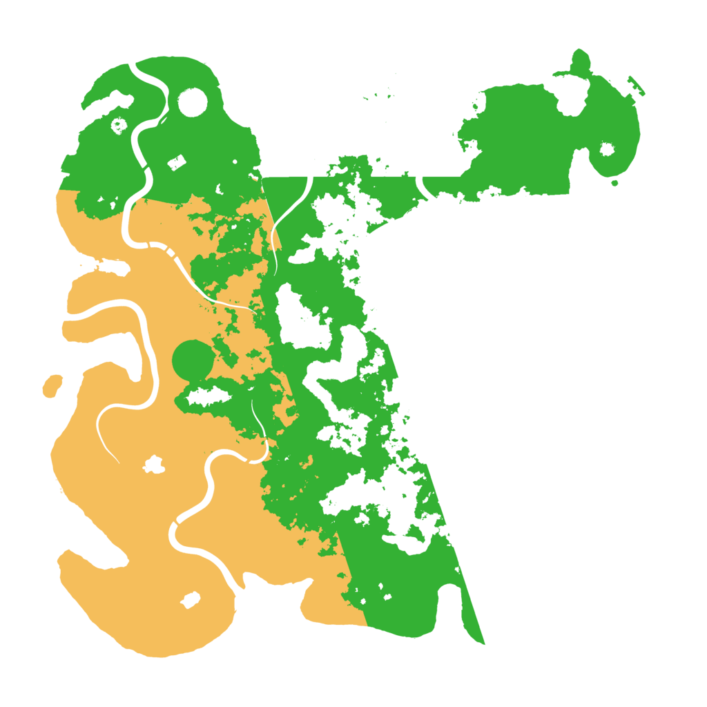 Biome Rust Map: Procedural Map, Size: 4500, Seed: 1833169197