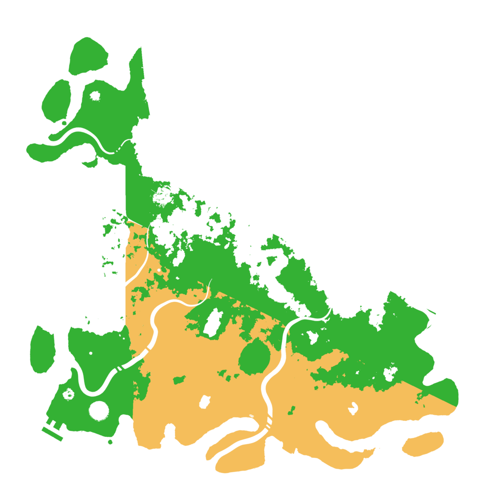 Biome Rust Map: Procedural Map, Size: 4500, Seed: 446194192