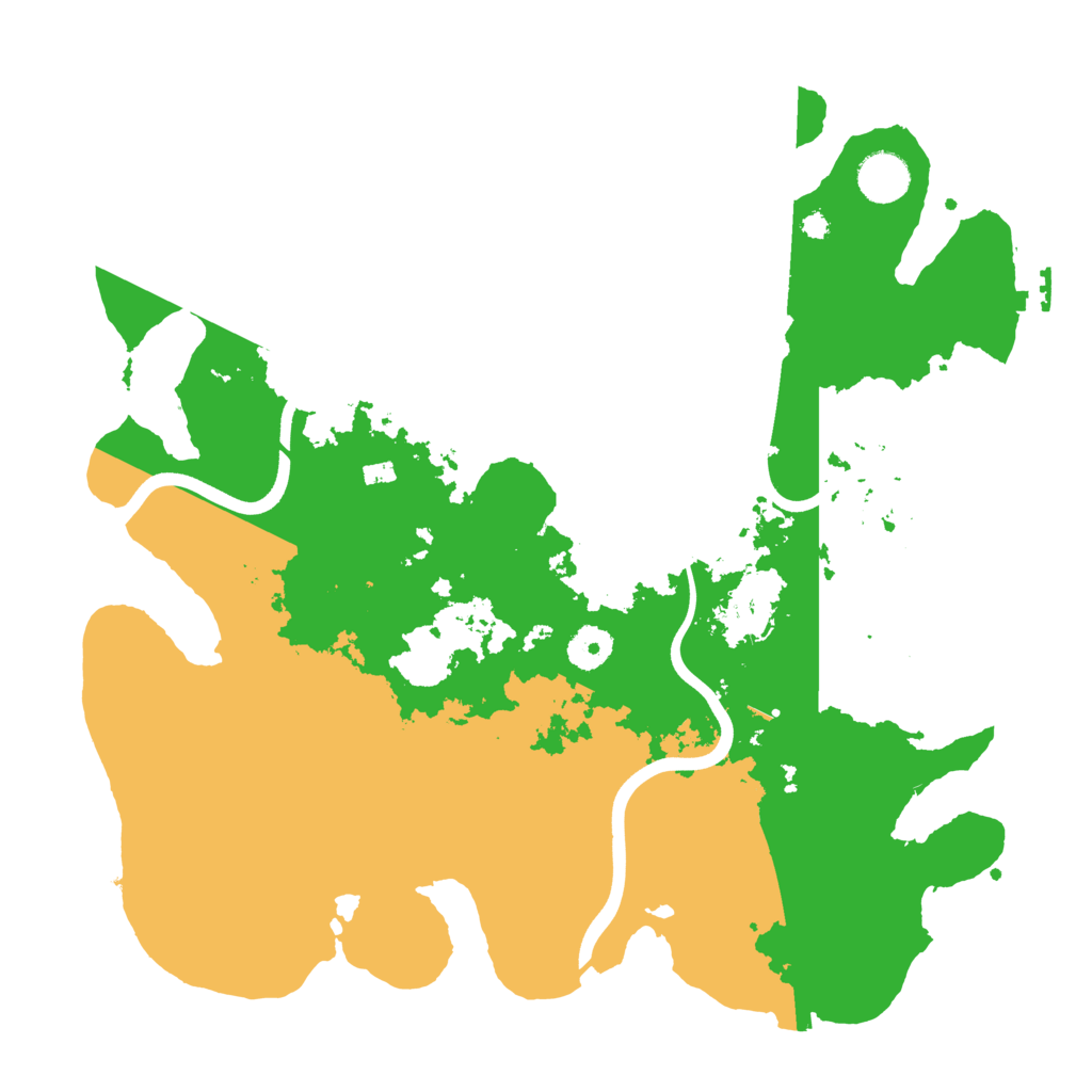 Biome Rust Map: Procedural Map, Size: 3750, Seed: 2223096