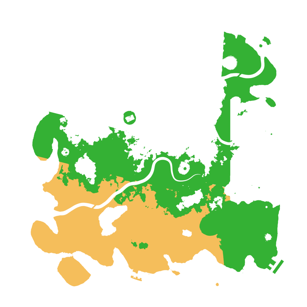 Biome Rust Map: Procedural Map, Size: 4000, Seed: 2013722692