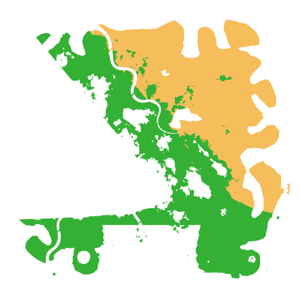 Biome Rust Map: Procedural Map, Size: 4250, Seed: 959196575