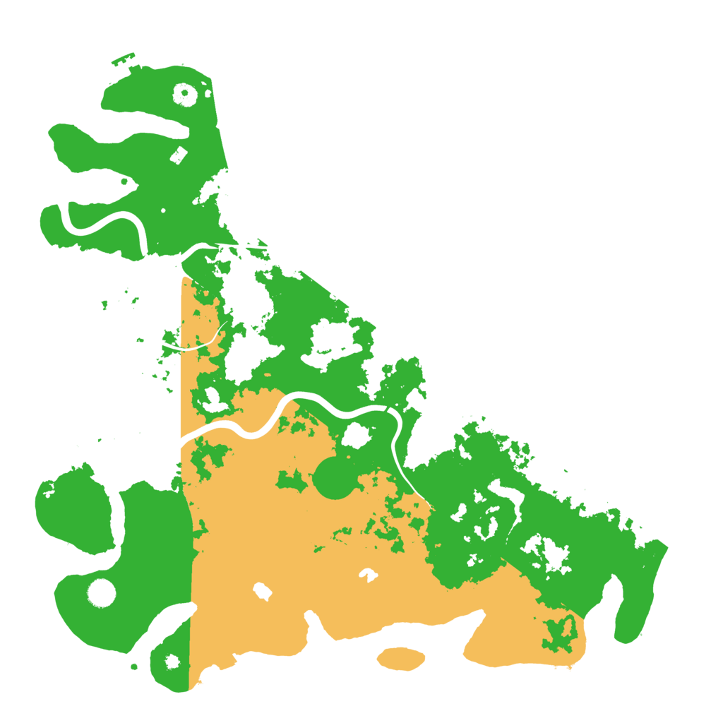 Biome Rust Map: Procedural Map, Size: 4500, Seed: 581502936