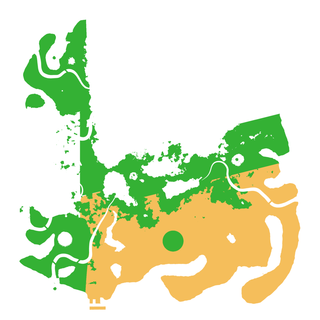 Biome Rust Map: Procedural Map, Size: 4050, Seed: 936266997