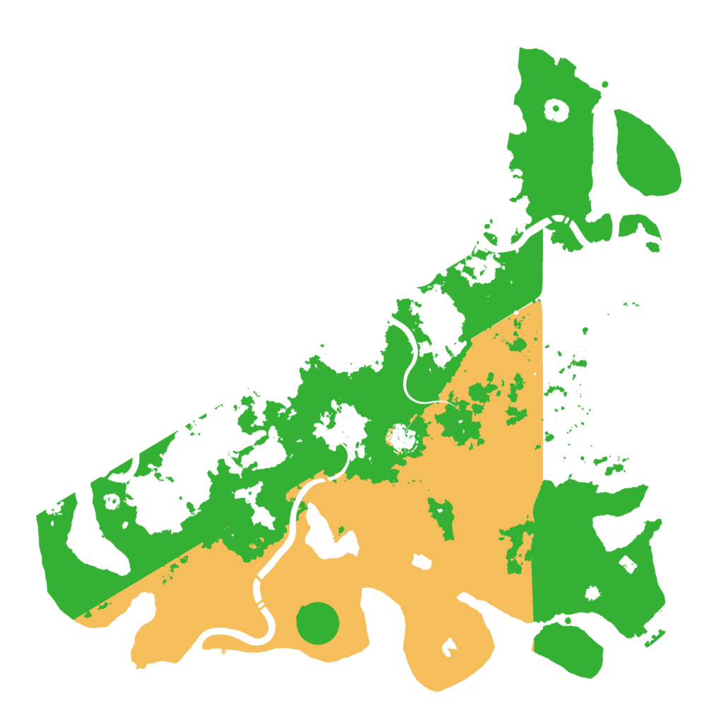 Biome Rust Map: Procedural Map, Size: 4500, Seed: 608202608