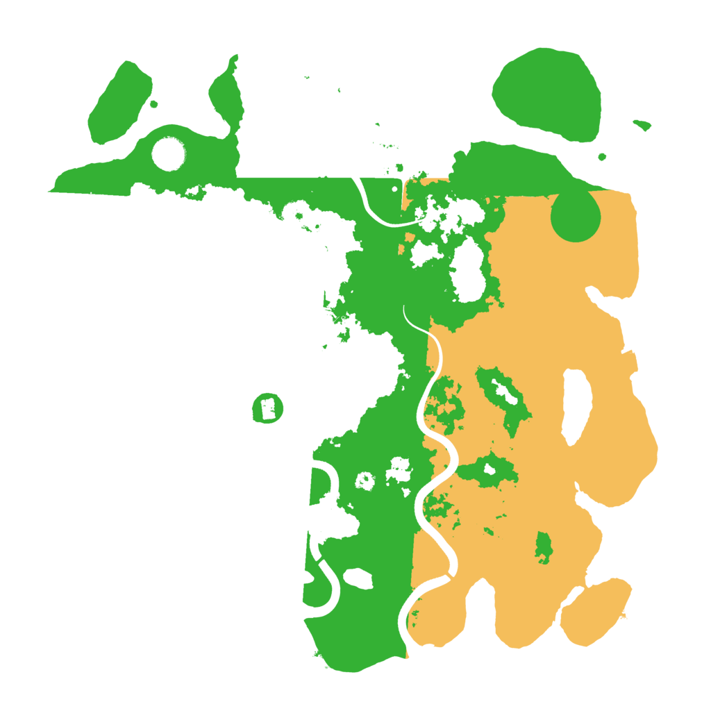 Biome Rust Map: Procedural Map, Size: 3750, Seed: 1786037875