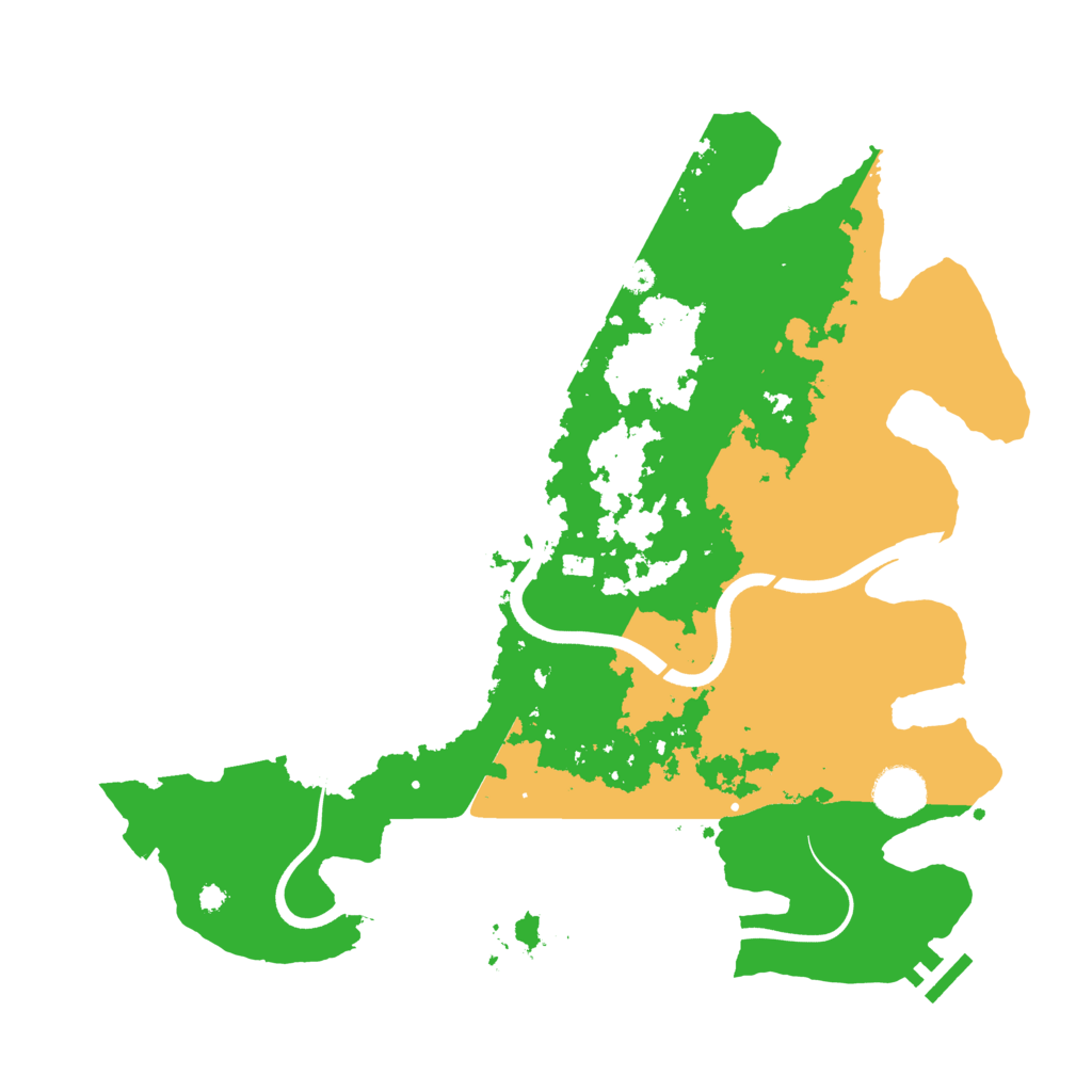 Biome Rust Map: Procedural Map, Size: 3750, Seed: 1786905398