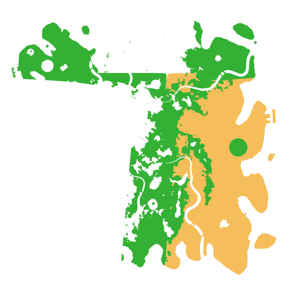 Biome Rust Map: Procedural Map, Size: 4250, Seed: 752746780