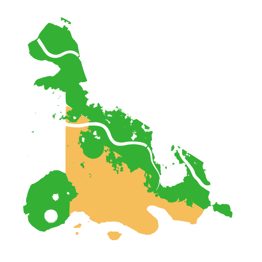 Biome Rust Map: Procedural Map, Size: 3500, Seed: 789936933