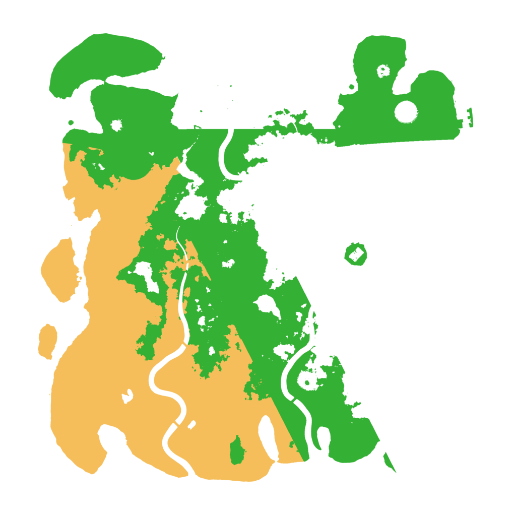 Biome Rust Map: Procedural Map, Size: 4050, Seed: 1975952193