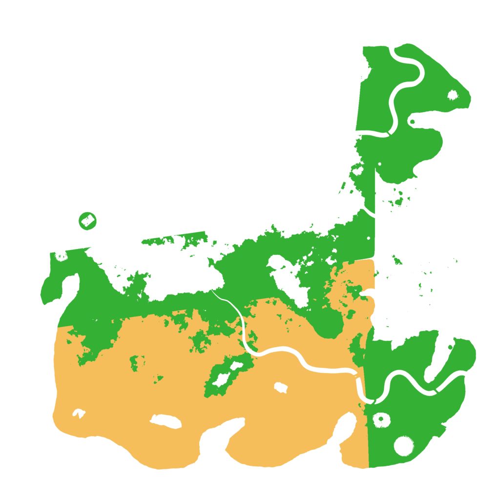 Biome Rust Map: Procedural Map, Size: 4500, Seed: 631440864