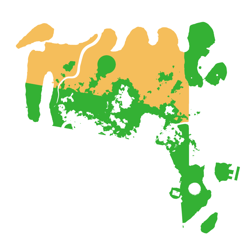 Biome Rust Map: Procedural Map, Size: 3650, Seed: 7681590