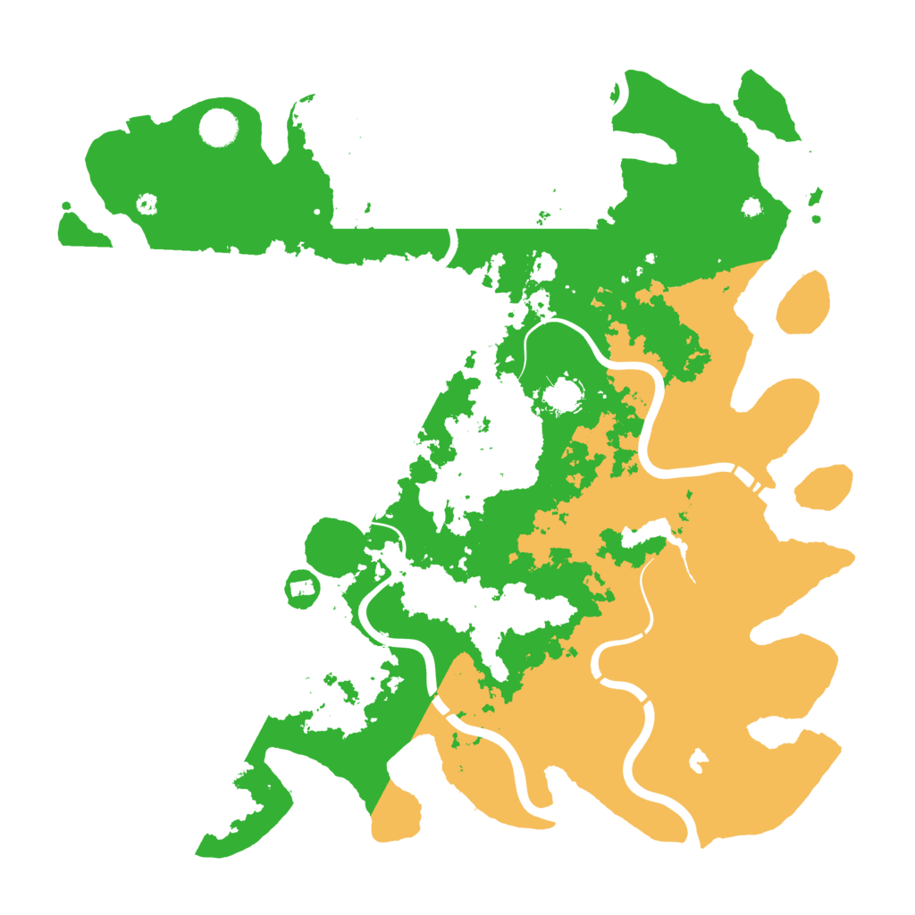 Biome Rust Map: Procedural Map, Size: 4250, Seed: 231511052