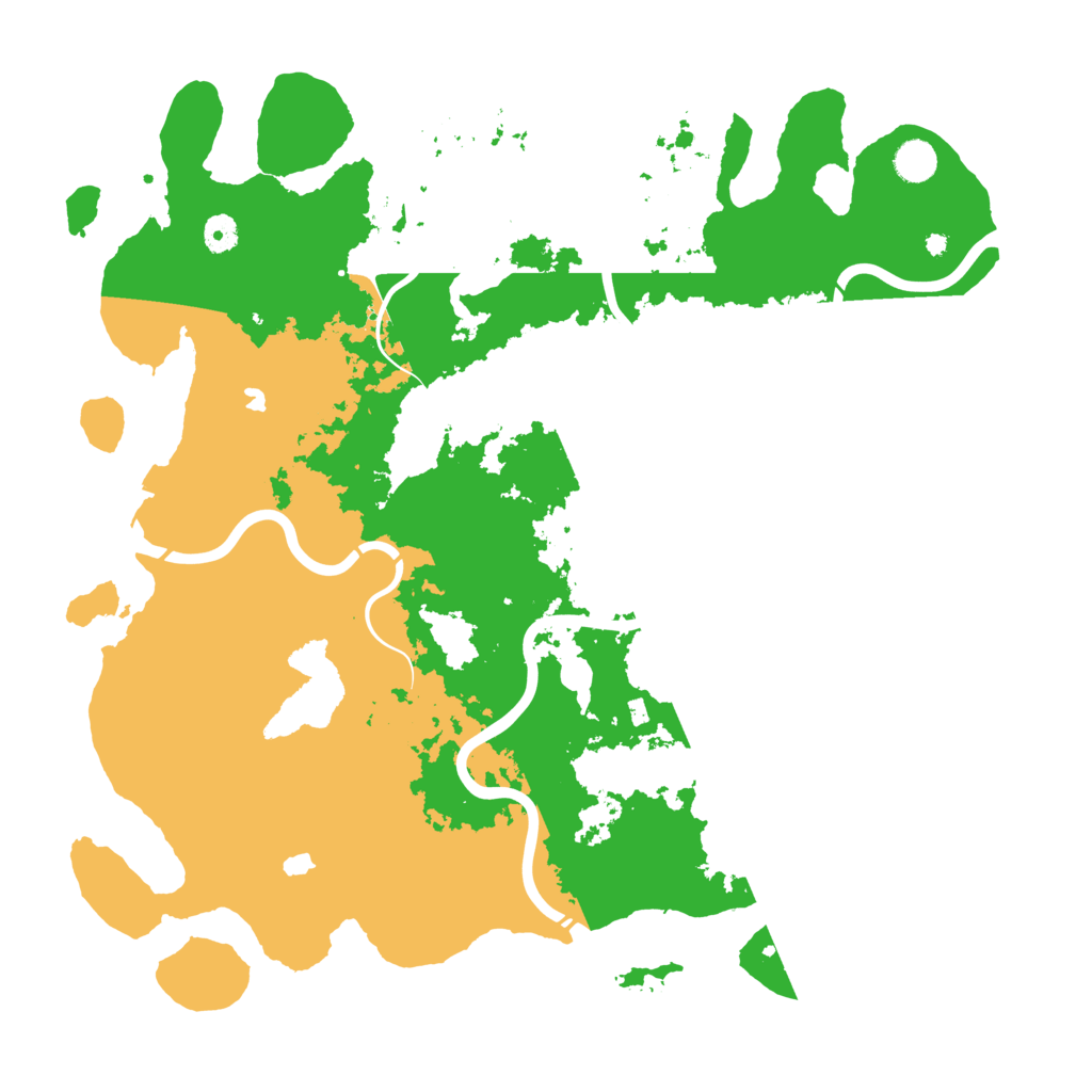 Biome Rust Map: Procedural Map, Size: 4500, Seed: 1706861674
