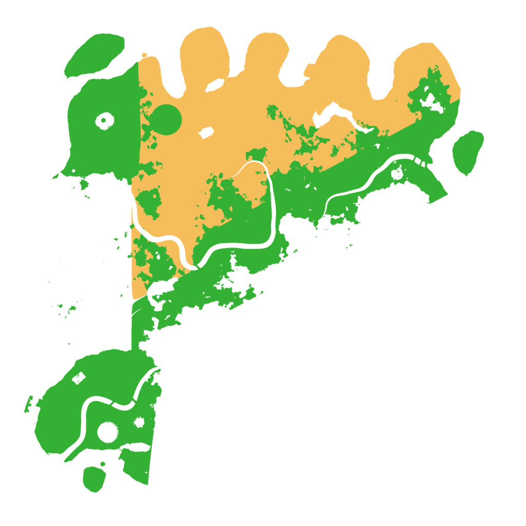 Biome Rust Map: Procedural Map, Size: 4485, Seed: 481981