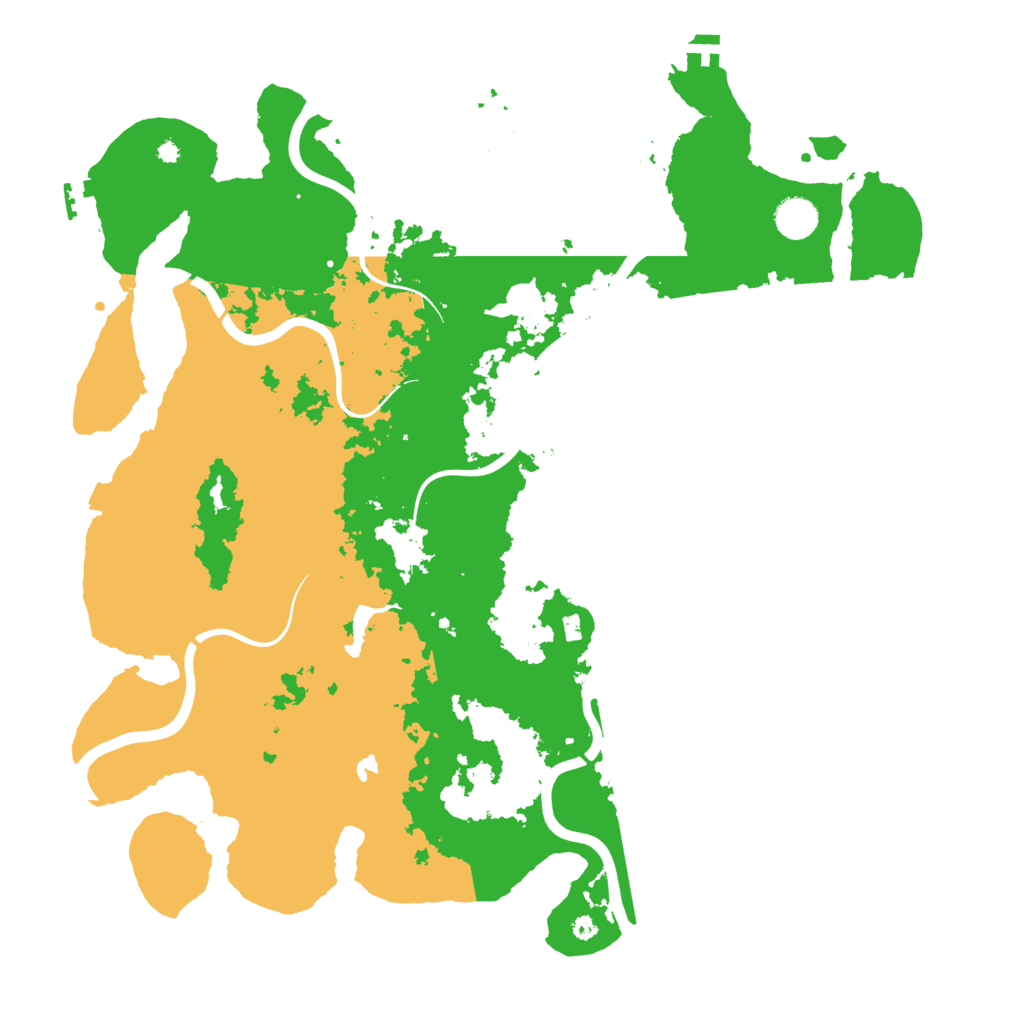 Biome Rust Map: Procedural Map, Size: 4250, Seed: 215205519