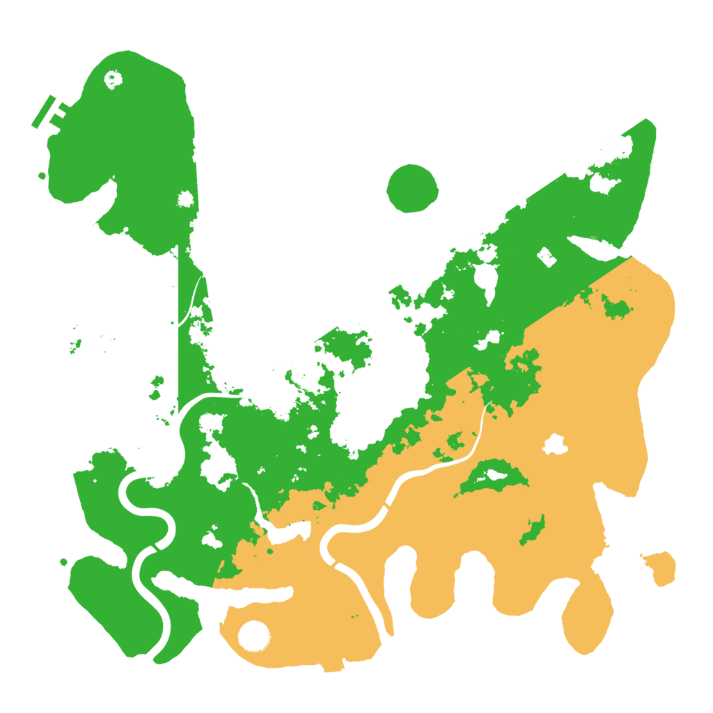 Biome Rust Map: Procedural Map, Size: 4000, Seed: 530403011