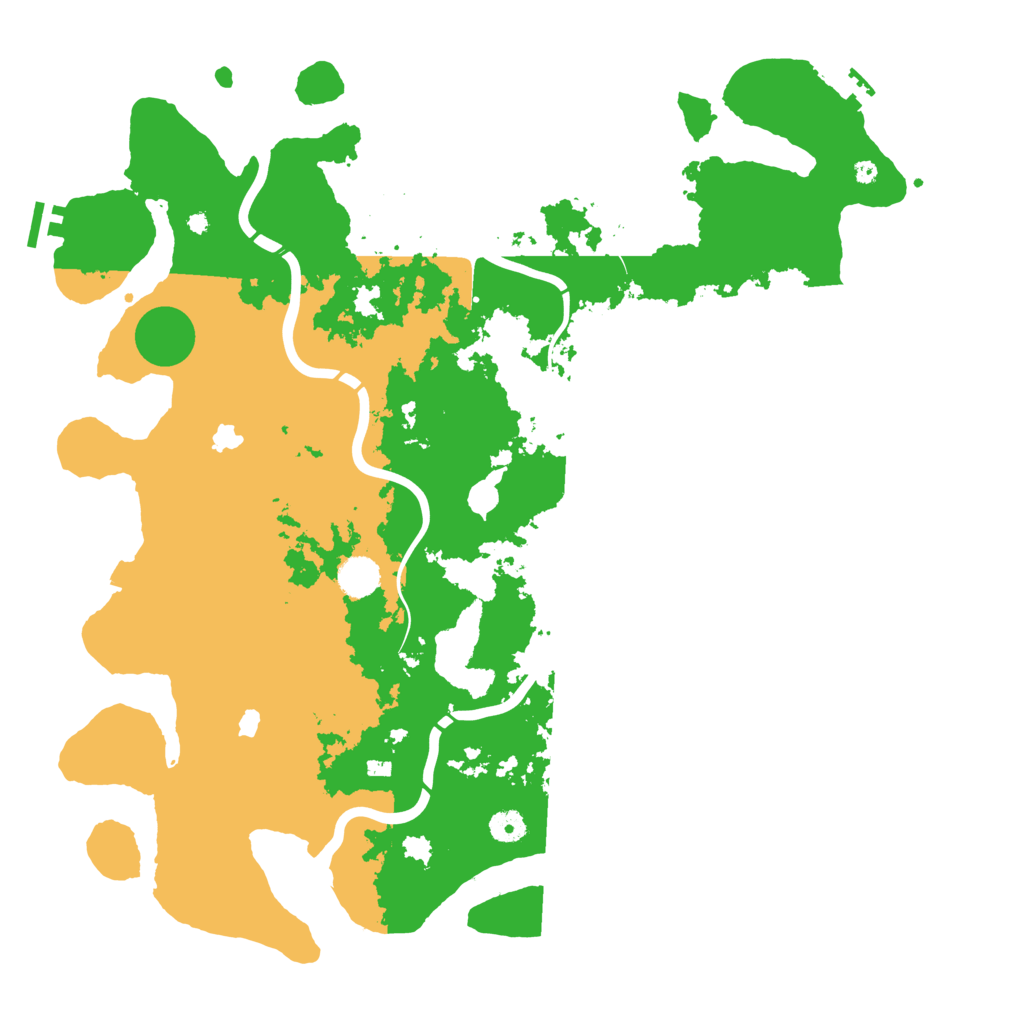 Biome Rust Map: Procedural Map, Size: 4500, Seed: 999504907