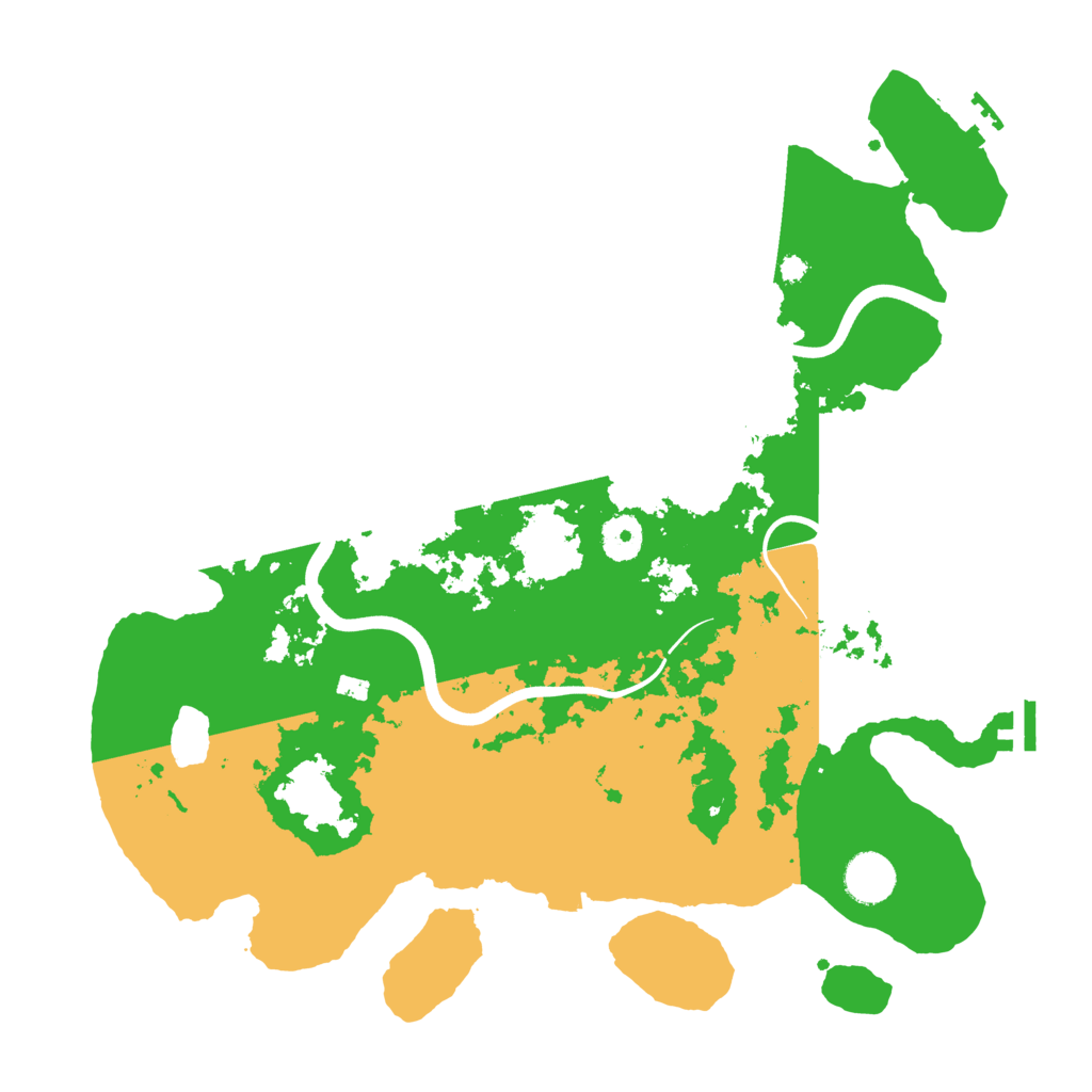 Biome Rust Map: Procedural Map, Size: 3750, Seed: 2040710734