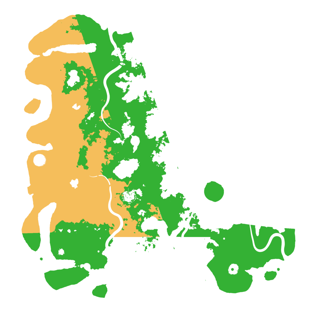 Biome Rust Map: Procedural Map, Size: 4500, Seed: 23150