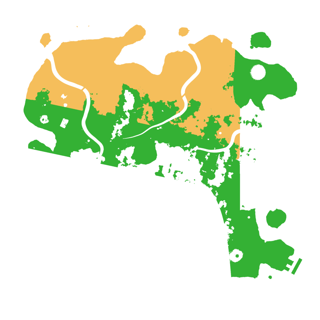 Biome Rust Map: Procedural Map, Size: 3750, Seed: 960719255