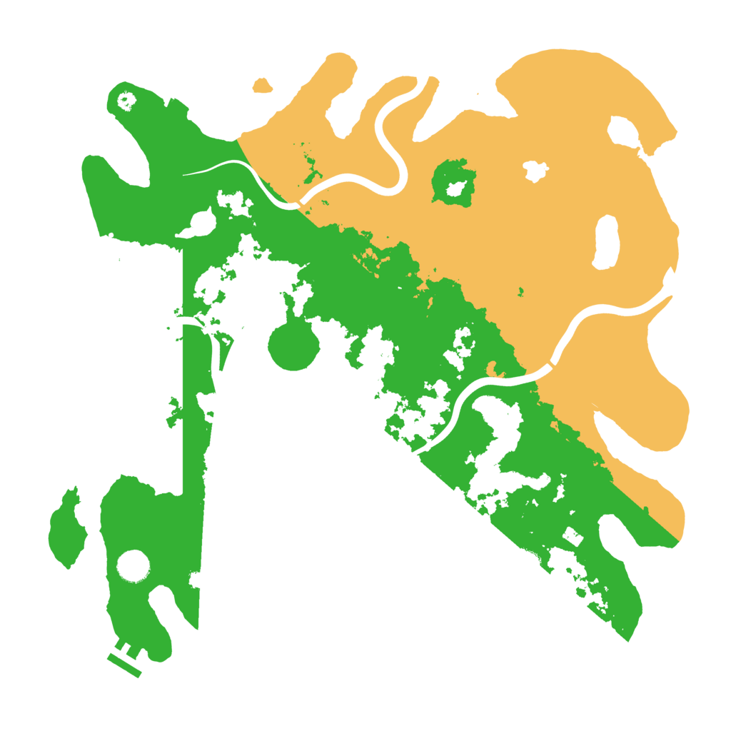 Biome Rust Map: Procedural Map, Size: 4000, Seed: 1493267973