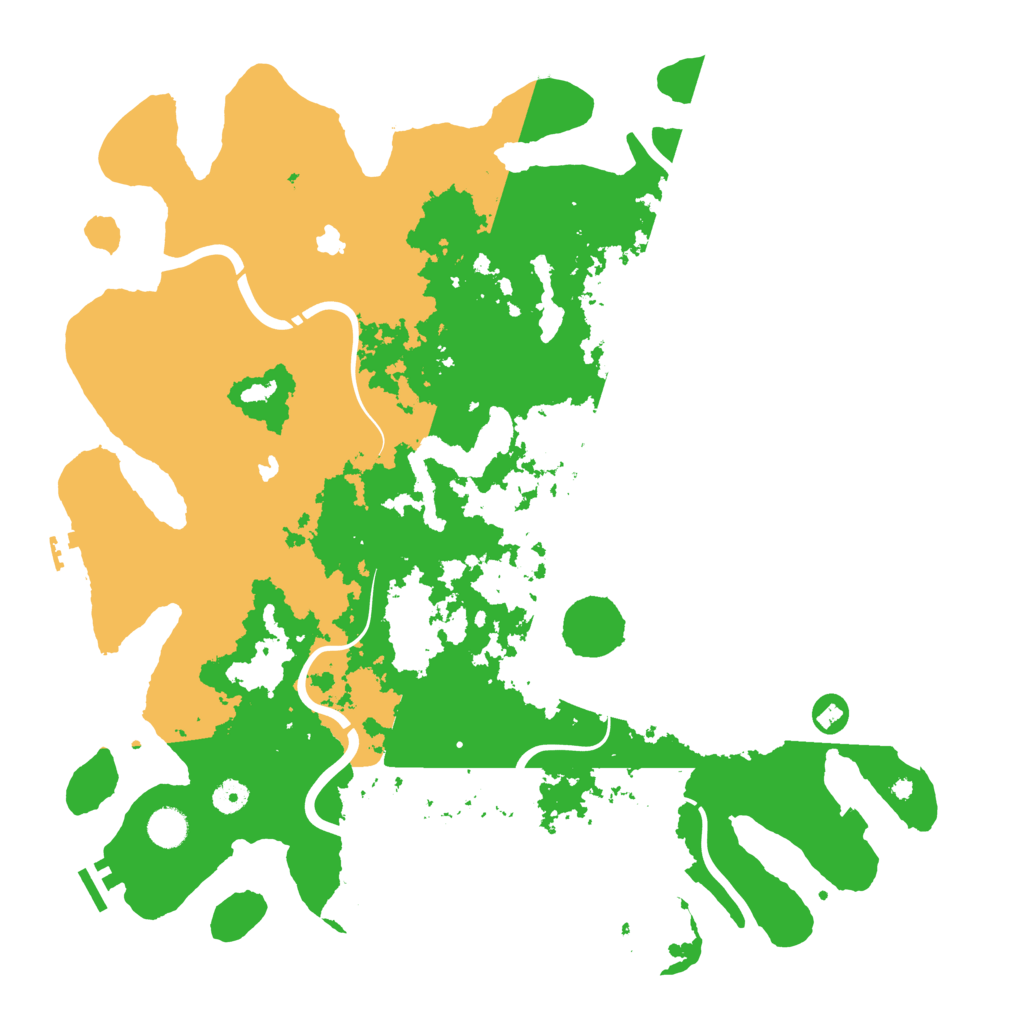 Biome Rust Map: Procedural Map, Size: 4500, Seed: 1702496532