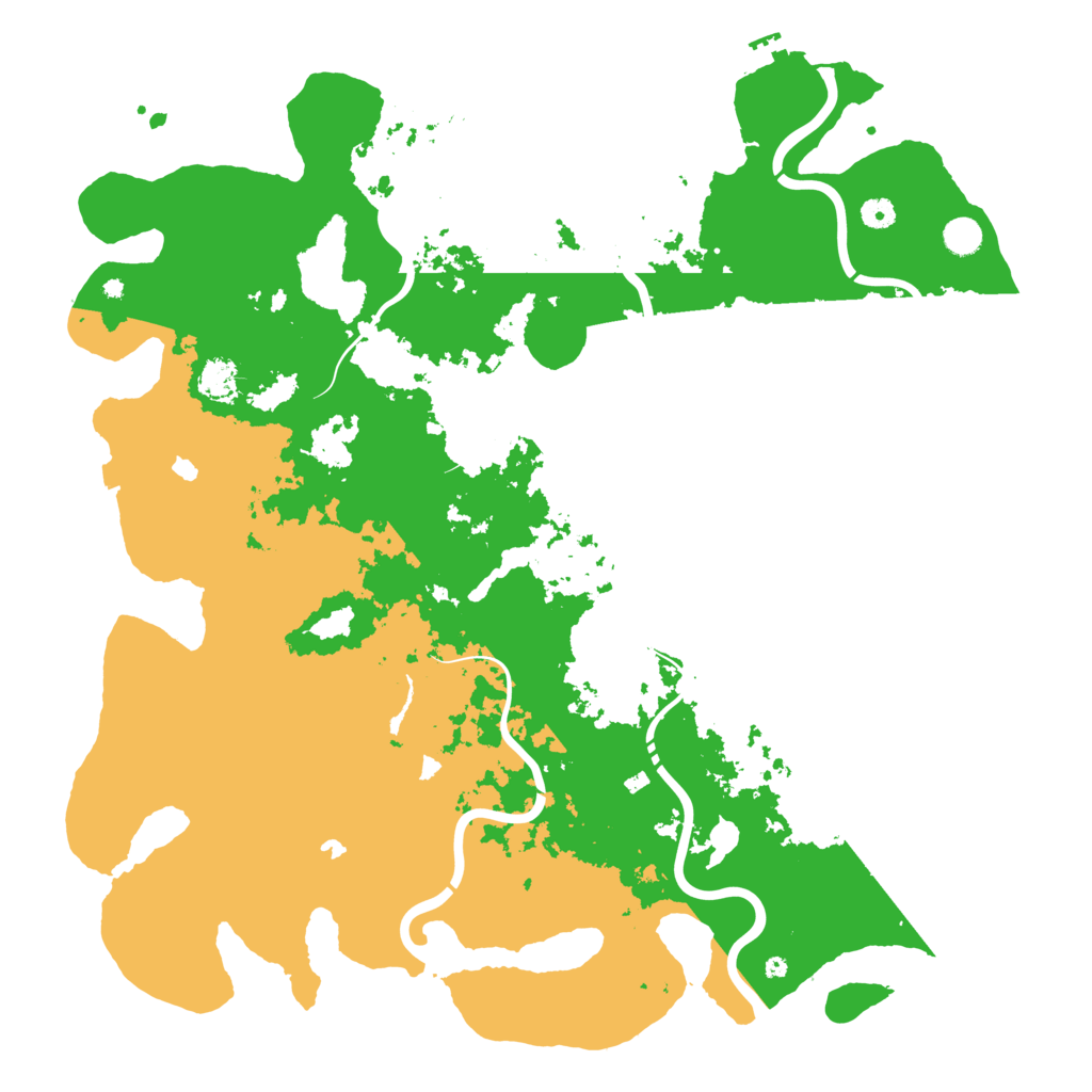 Biome Rust Map: Procedural Map, Size: 5000, Seed: 68263212